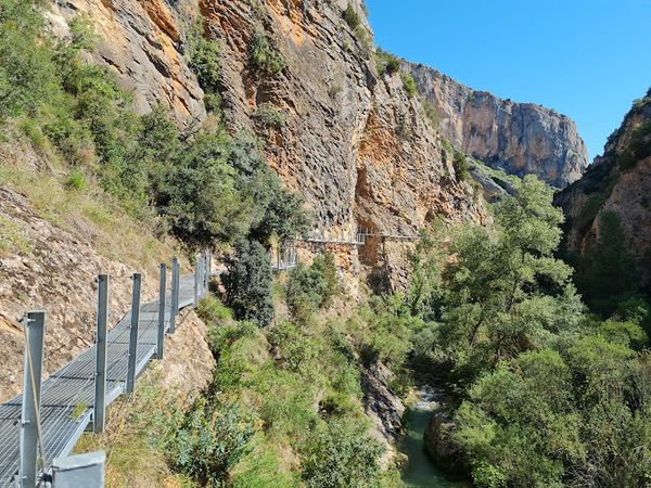 Pasarelas de Alquezar Huesca