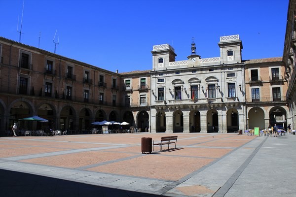 plaza del mercado chico de avila