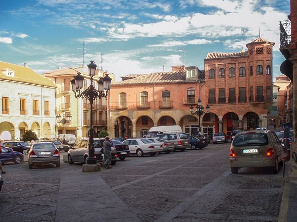 plaza mayor de benavente zamora