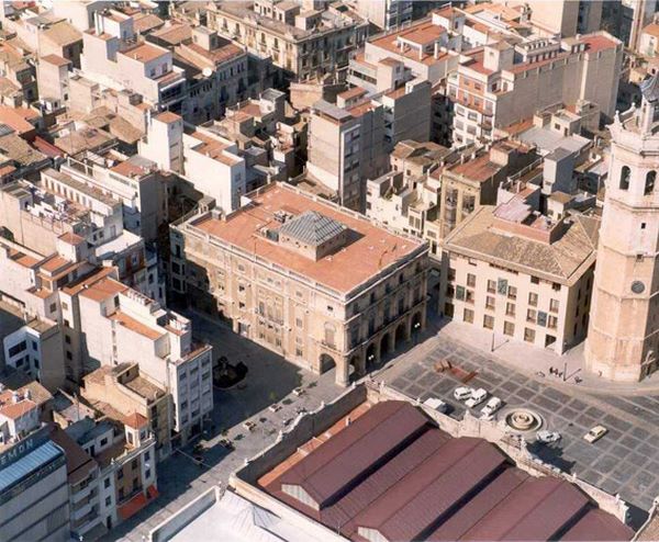 plaza mayor de castellon de la plana