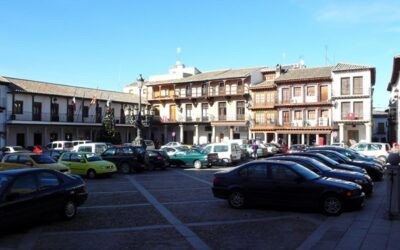 Plaza Mayor de La Puebla de Montalbán, Toledo