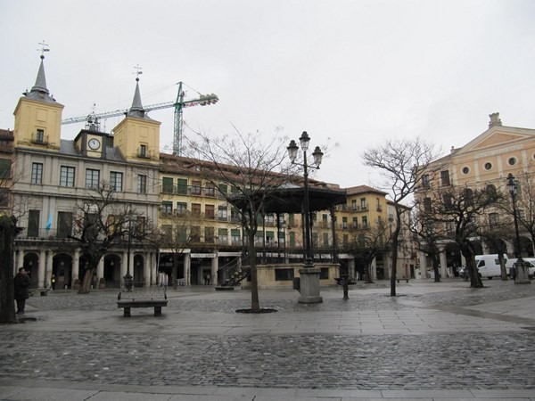 plaza mayor de segovia