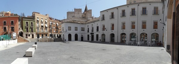 plaza mayor de villena alicante