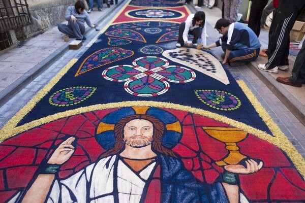 Alfombras de Serrin de Elche de la Sierra