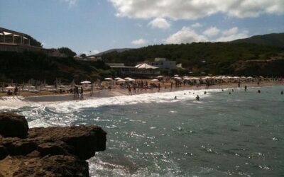 Playa cala de S´Aigua Blanca