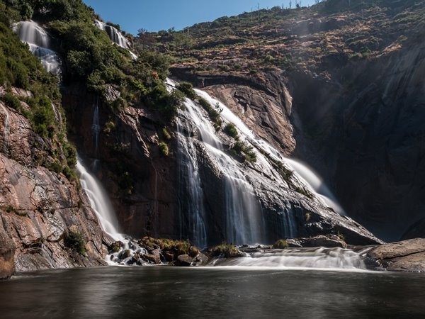 cascada del ezaro a coruna