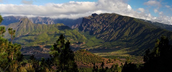 parque nacional de la caldera de taburiente la palma