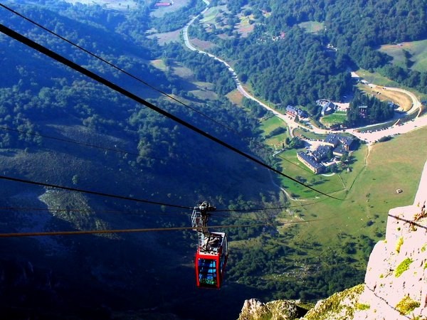 teleferico de fuente de